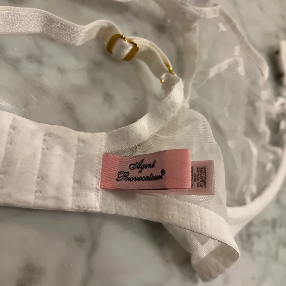 Agent Provocateur white Brie polka dot - Picture 4 of 9
